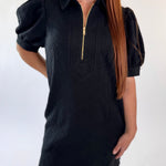 Midnight Mod Mini Dress