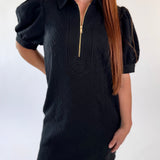 Midnight Mod Mini Dress