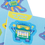 Stickiville Robots Stickers | OOLY