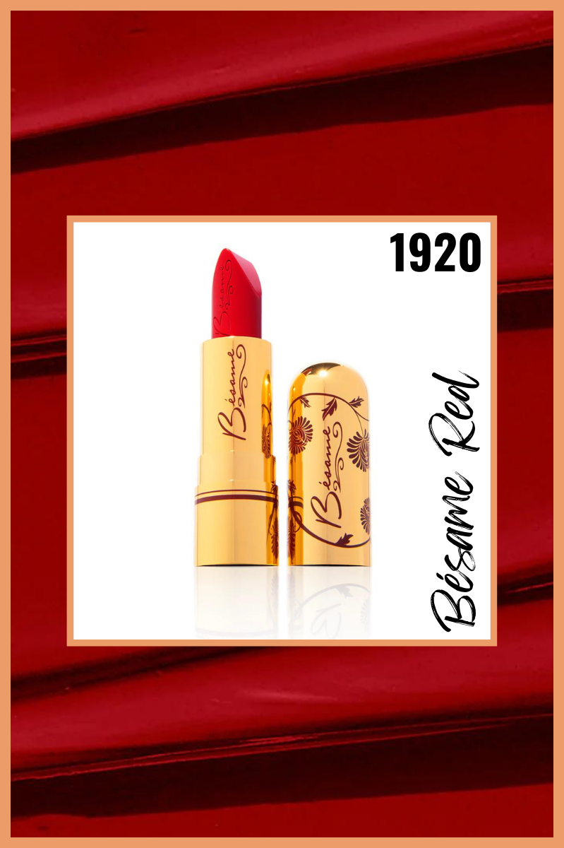 BÉSAME RED LIPSTICK - 1920 | BÉSAME COSMETICS