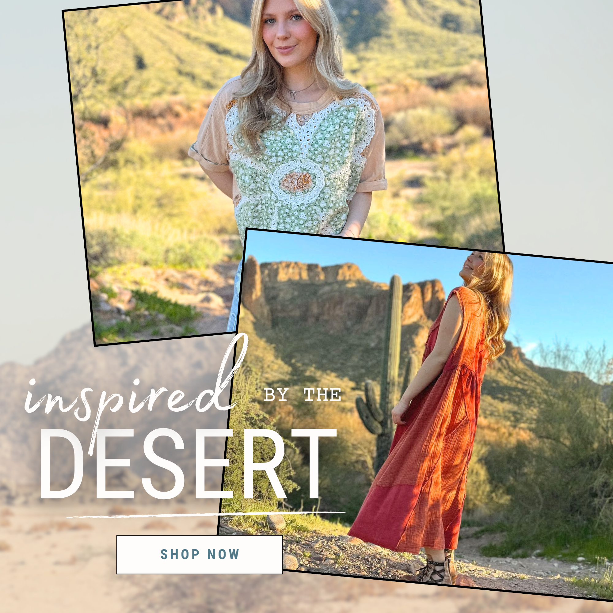 Inspired by the desert