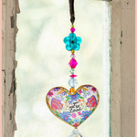 Loved Sun Catcher Car Charm | Natural Life