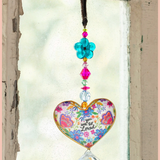 Loved Sun Catcher Car Charm | Natural Life