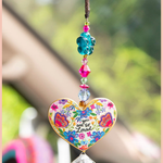 Loved Sun Catcher Car Charm | Natural Life