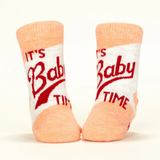 I Call The Shots Now/ It's Baby Time Baby Socks