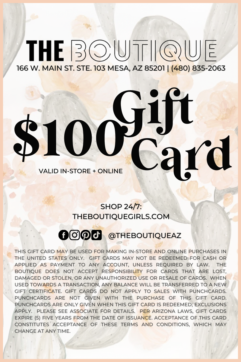 GIFT CARD | THE BOUTIQUE