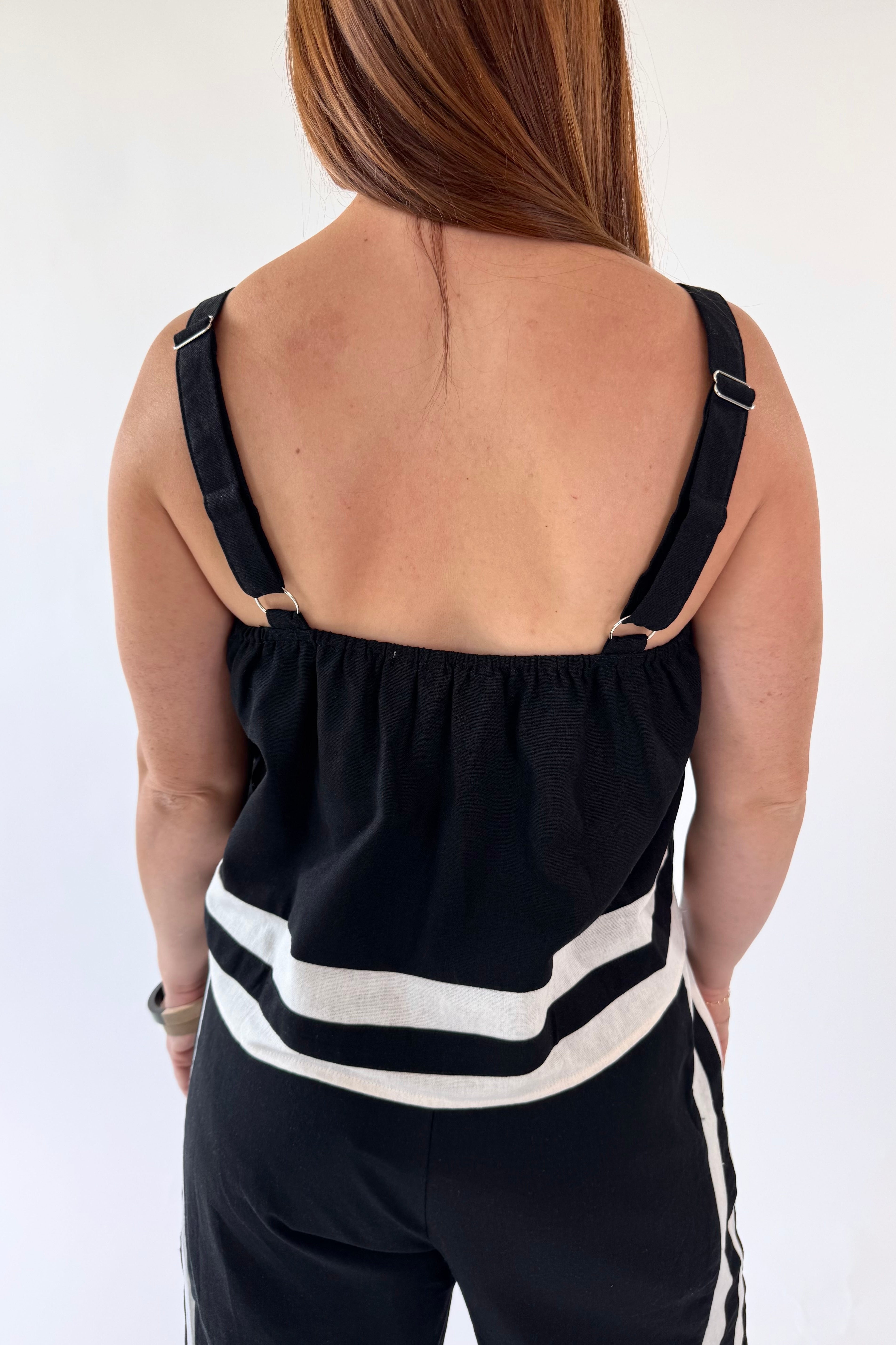 Salt & Stripes Linen Top