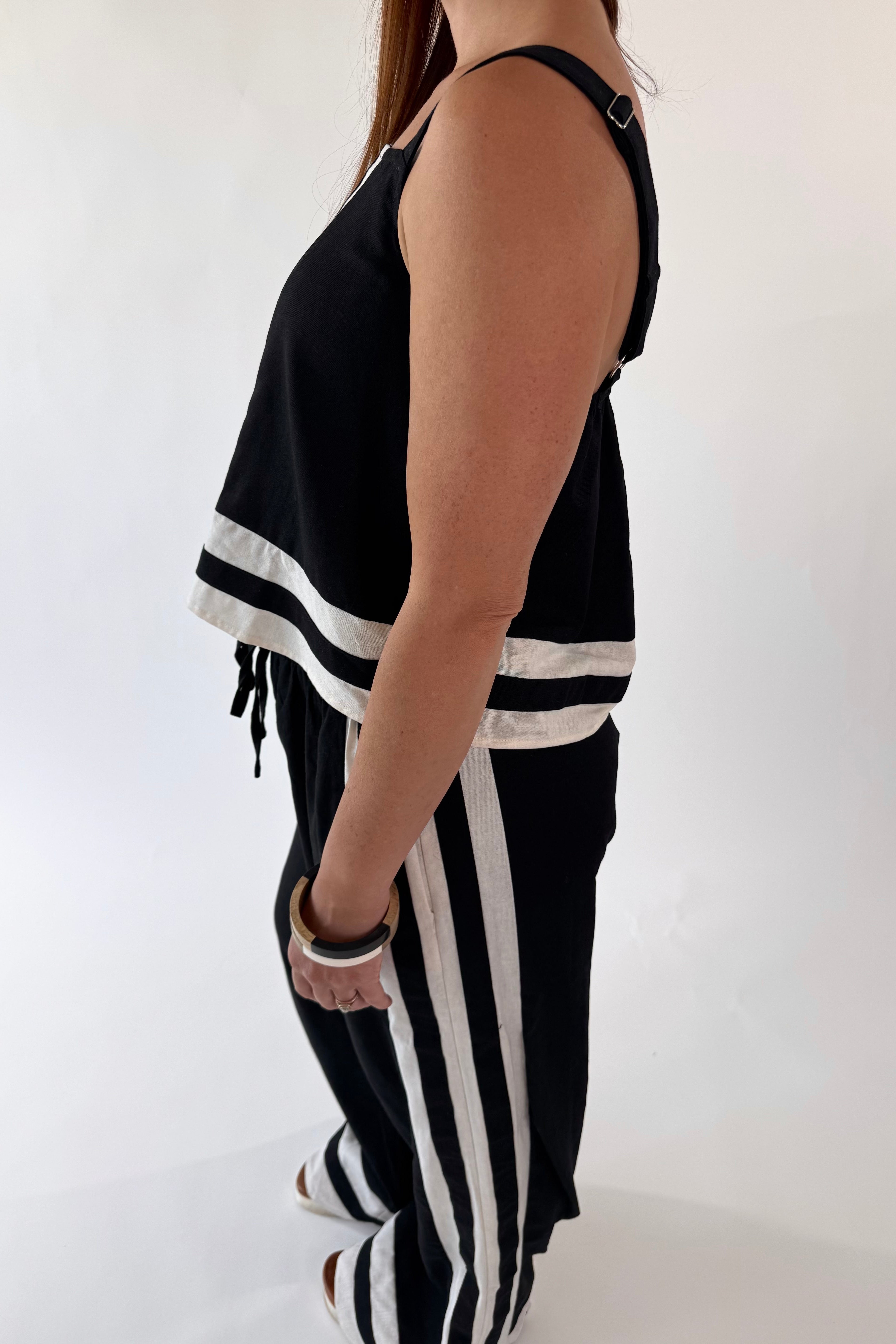 Salt & Stripes Linen Top