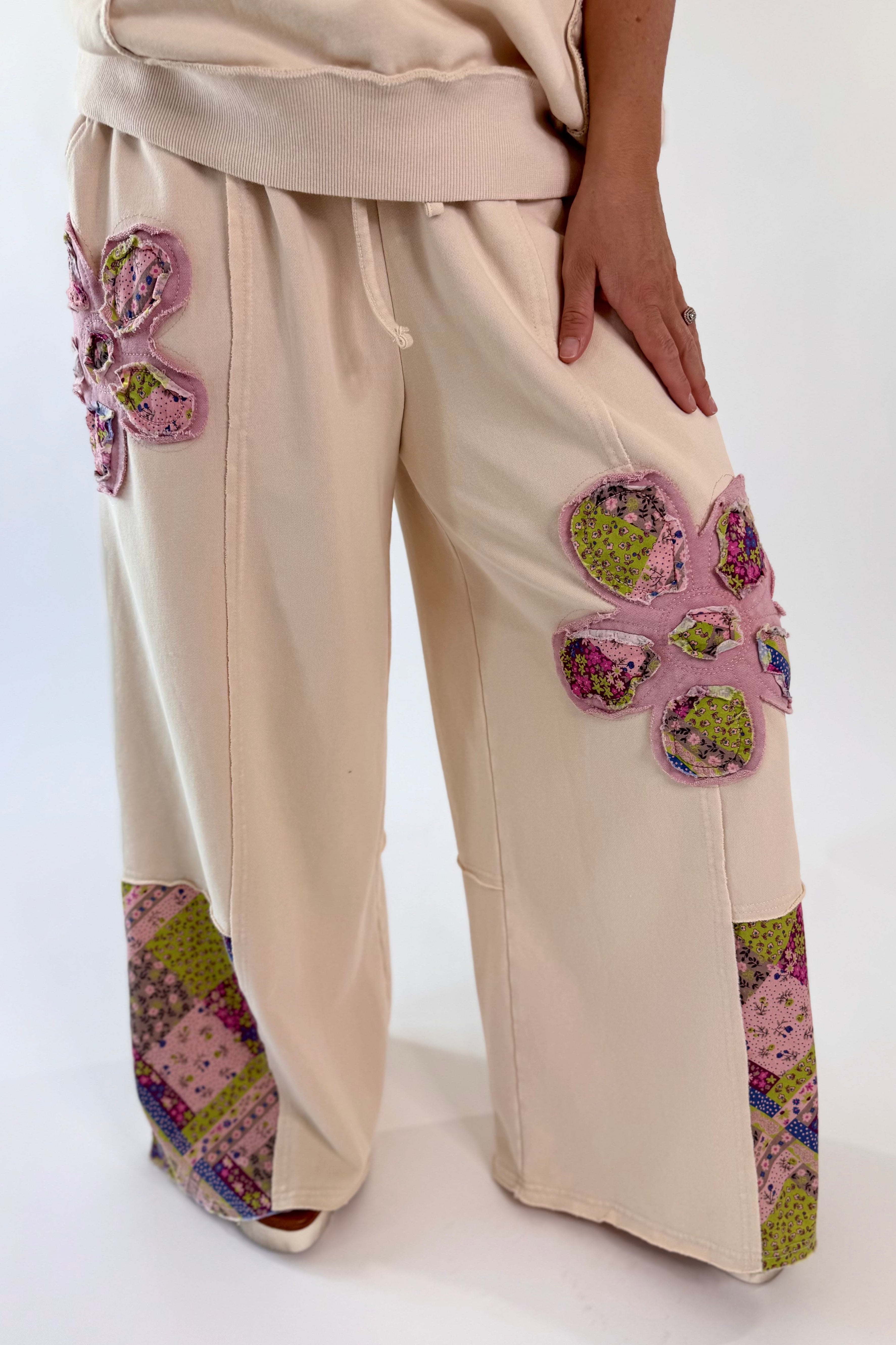 Boho Bloom Patchwork Bottom