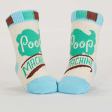 Napping? In This Economy?/Poop Machine Baby Socks