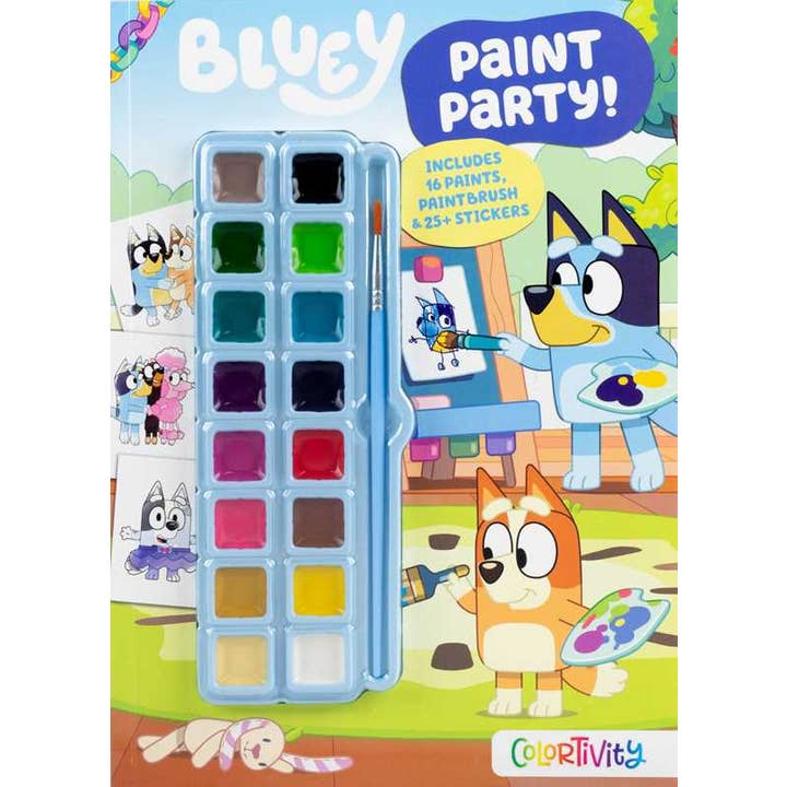 Bluey Colortivity | Paint Party!
