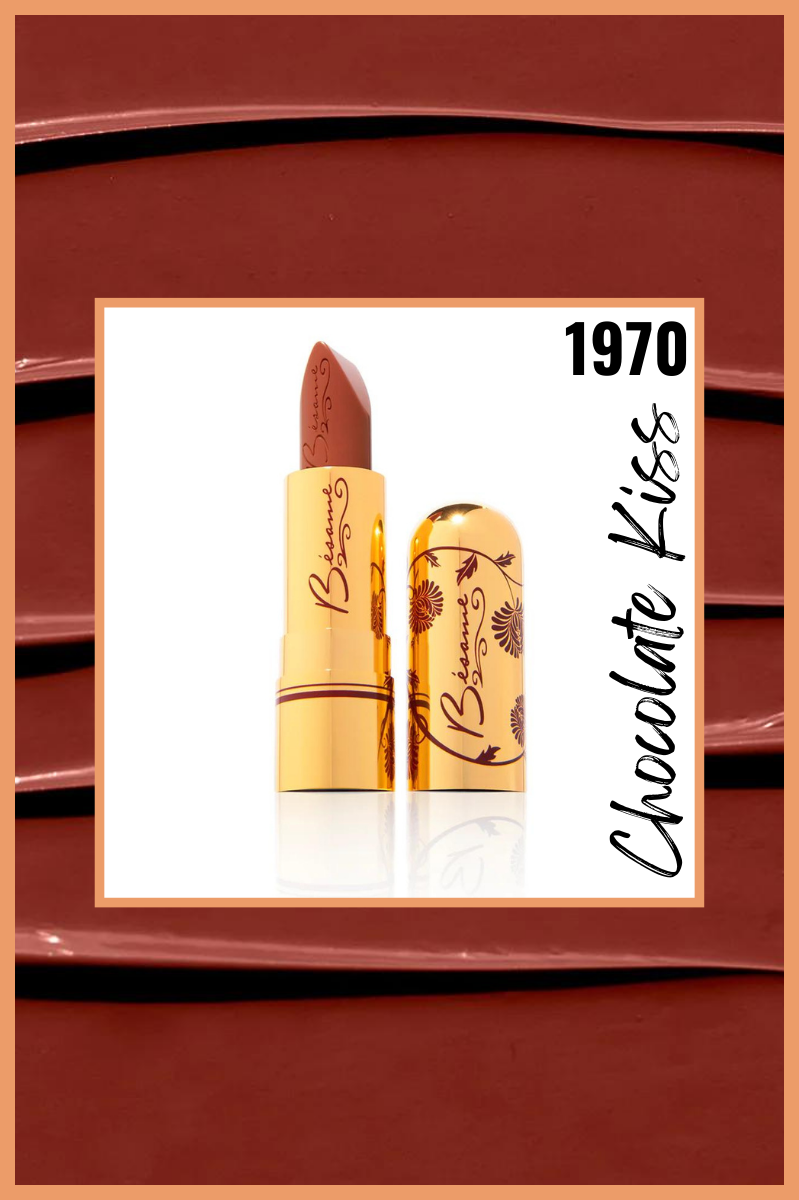 CHOCOLATE KISS LIPSTICK - 1970 | BÉSAME COSMETICS