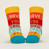 Hello I'm New Here/ Have You Ever Tried Screaming??? Baby Socks