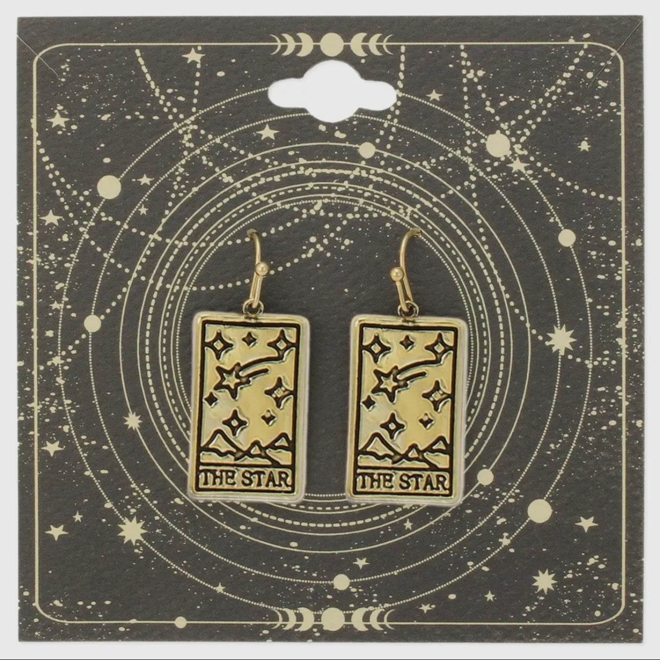 Tarot Card Earrings