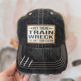 Hey There Train Wreck Ball Cap