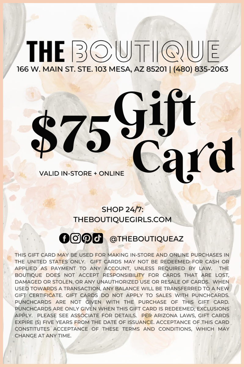 GIFT CARD | THE BOUTIQUE