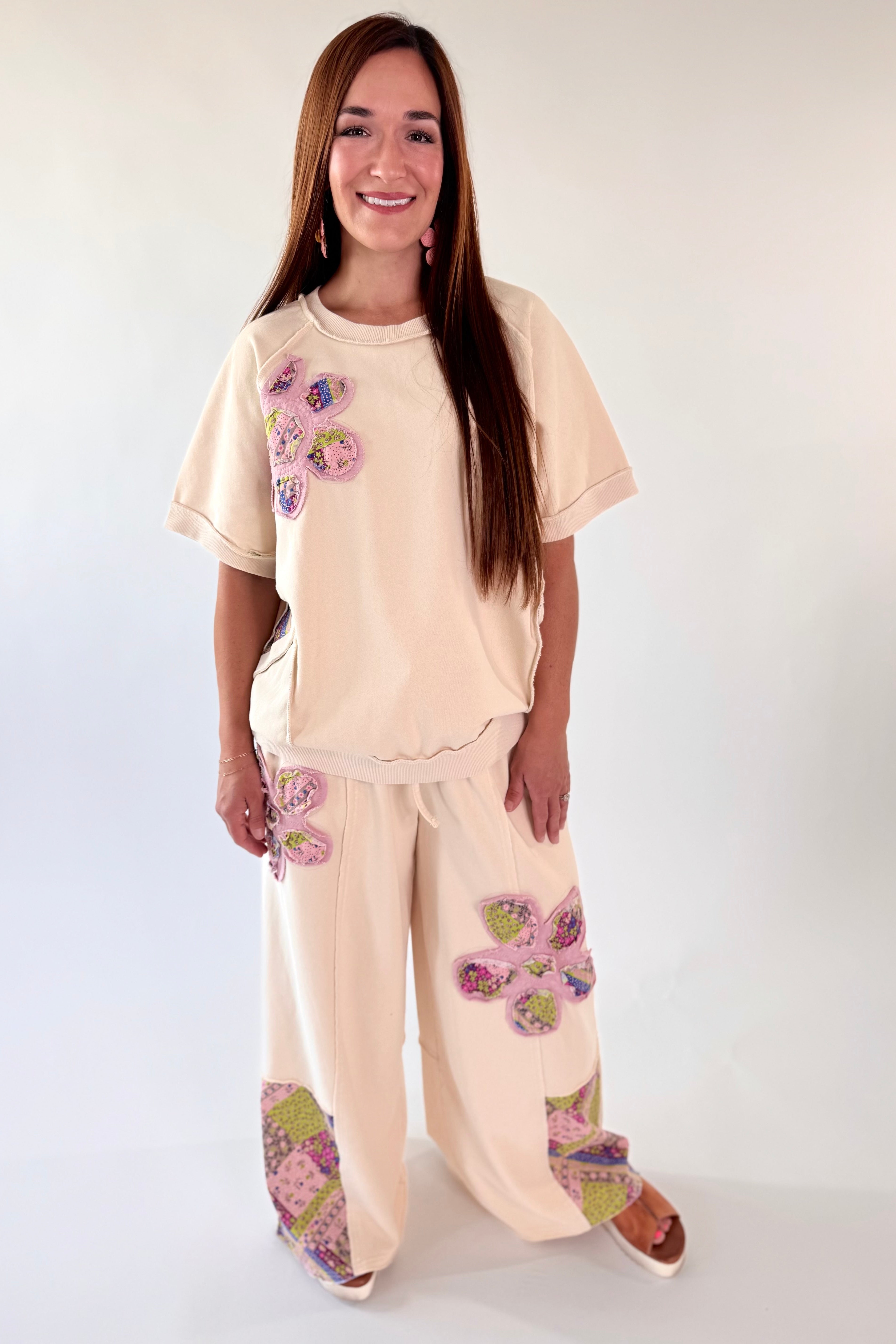 Boho Bloom Patchwork Bottom