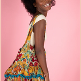 Natural Life Ruffle Tote