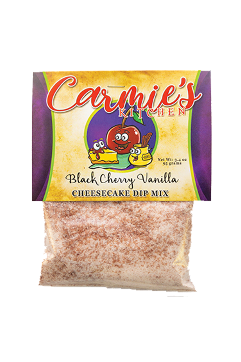 Black Cherry Vanilla Cheesecake Dip Mix | Carmie’s Kitchen