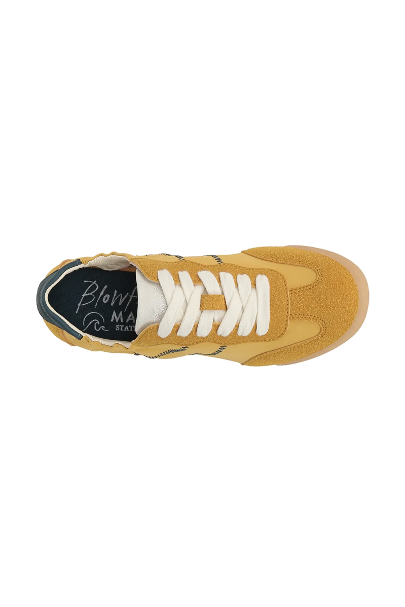 Blowfish Malibu Lana Ballet Jogger Sneaker | Yellow & Green