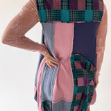 Midnight Garden Patchwork Dress