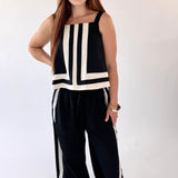 Salt & Stripes Linen Top