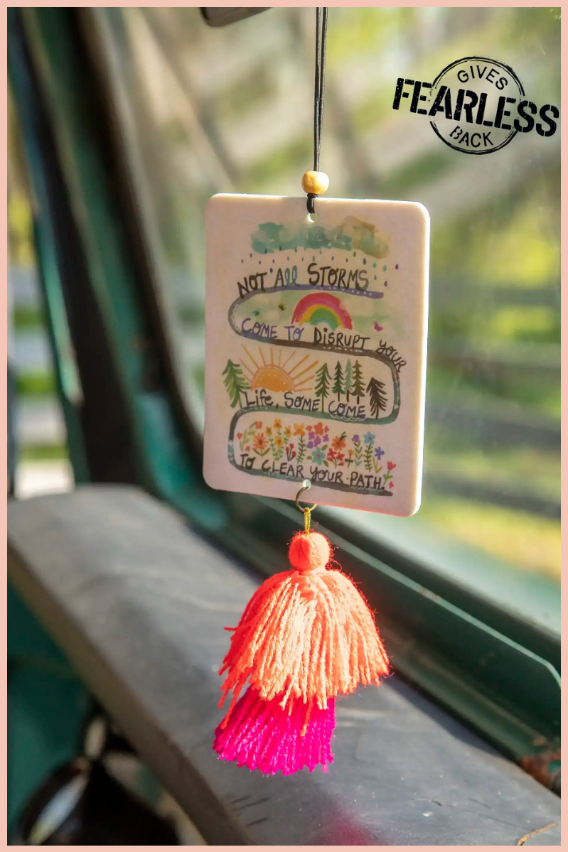 Not All Storms Air Freshener | NATURAL LIFE