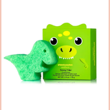 Dinosaur Bath Sponge + Built-in Cleanser | Spongellé