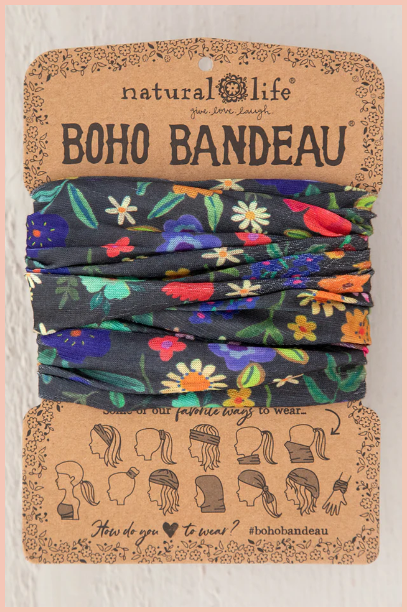 Full Boho Bandeau | Multicolor Wildflowers