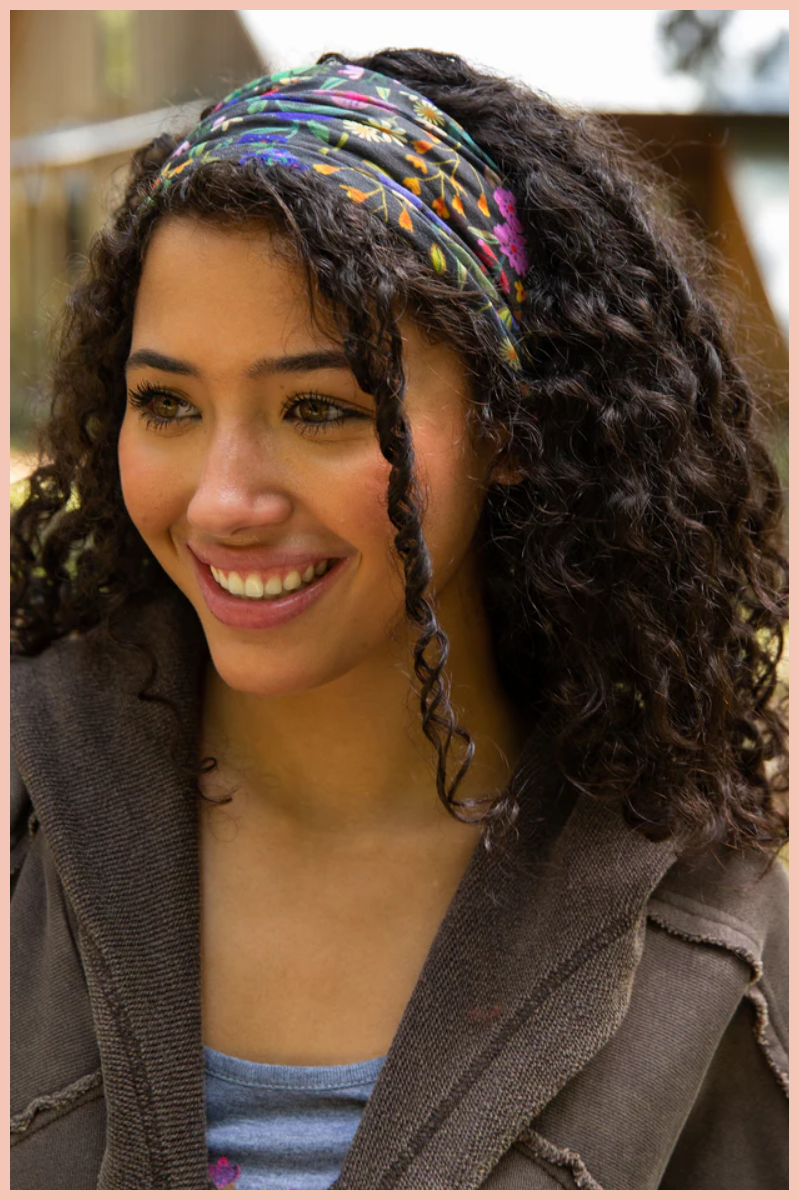 Full Boho Bandeau | Multicolor Wildflowers