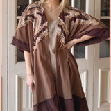 Star Patched Kimono