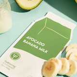 Avocado Banana Milk Mask