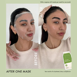 Avocado Banana Milk Mask