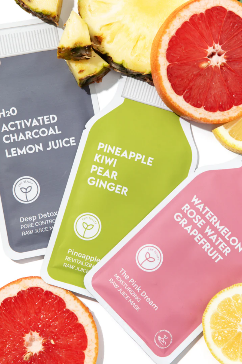 Vitamin C Glow Antioxidant Rich Sheet Mask Set