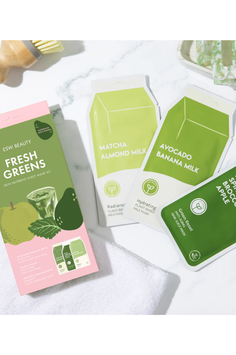 Fresh Greens Superfood Sheet Mask Set