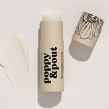 Poppy & Pout the Original Flower Power Lip Balm - MARSHMALLOW CREME