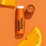 Poppy & Pout the Original Flower Power Lip Balm - ORANGE BLOSSOM