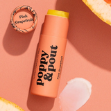 Poppy & Pout the Original Flower Power Lip Balm - PINK GRAPEFRUIT