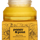 Poppy & Pout Flower Power Lip Scrub - WILD HONEY