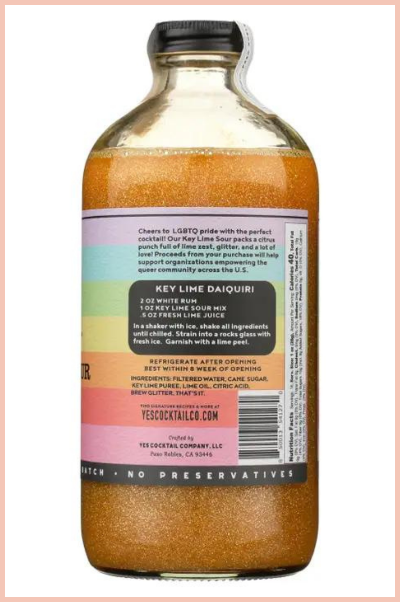 Key Lime Sour Mix: PRIDE Edition