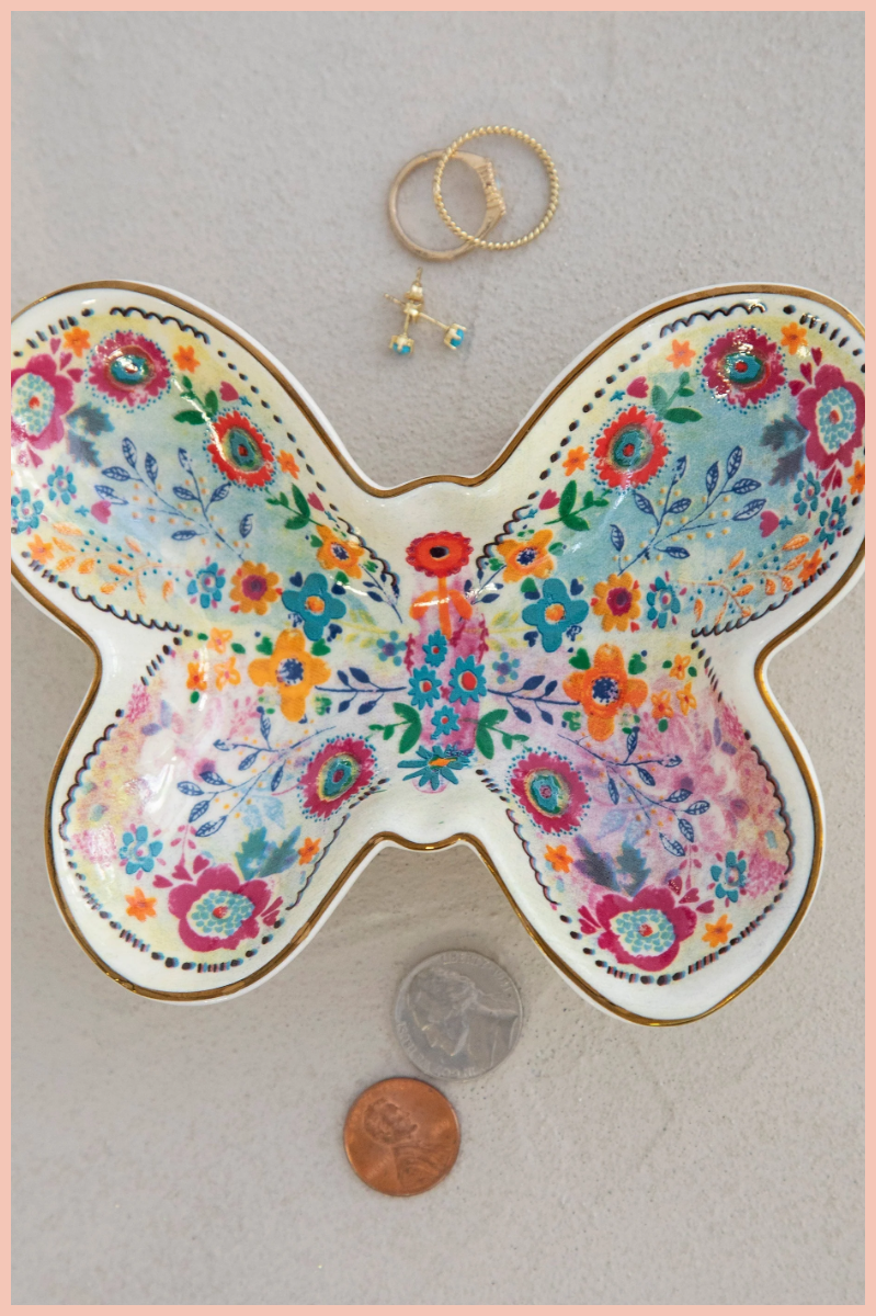 Artsy Ceramic Trinket Dish | Natural Life