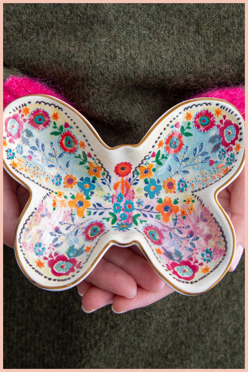 Artsy Ceramic Trinket Dish | Natural Life