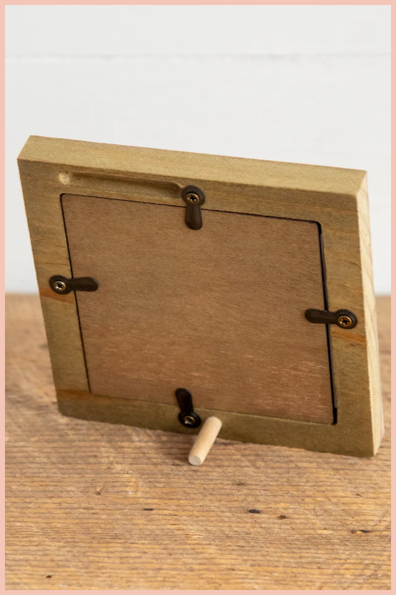 Mini Heart Wooden Picture Frame | Natural Life