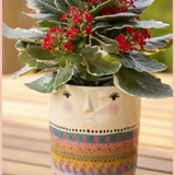 Folk Lady Friend Planter | Natural Life