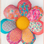 Whimsy Flower Patchwork Pillow | Natural Life