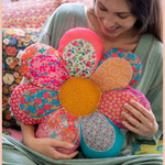 Whimsy Flower Patchwork Pillow | Natural Life