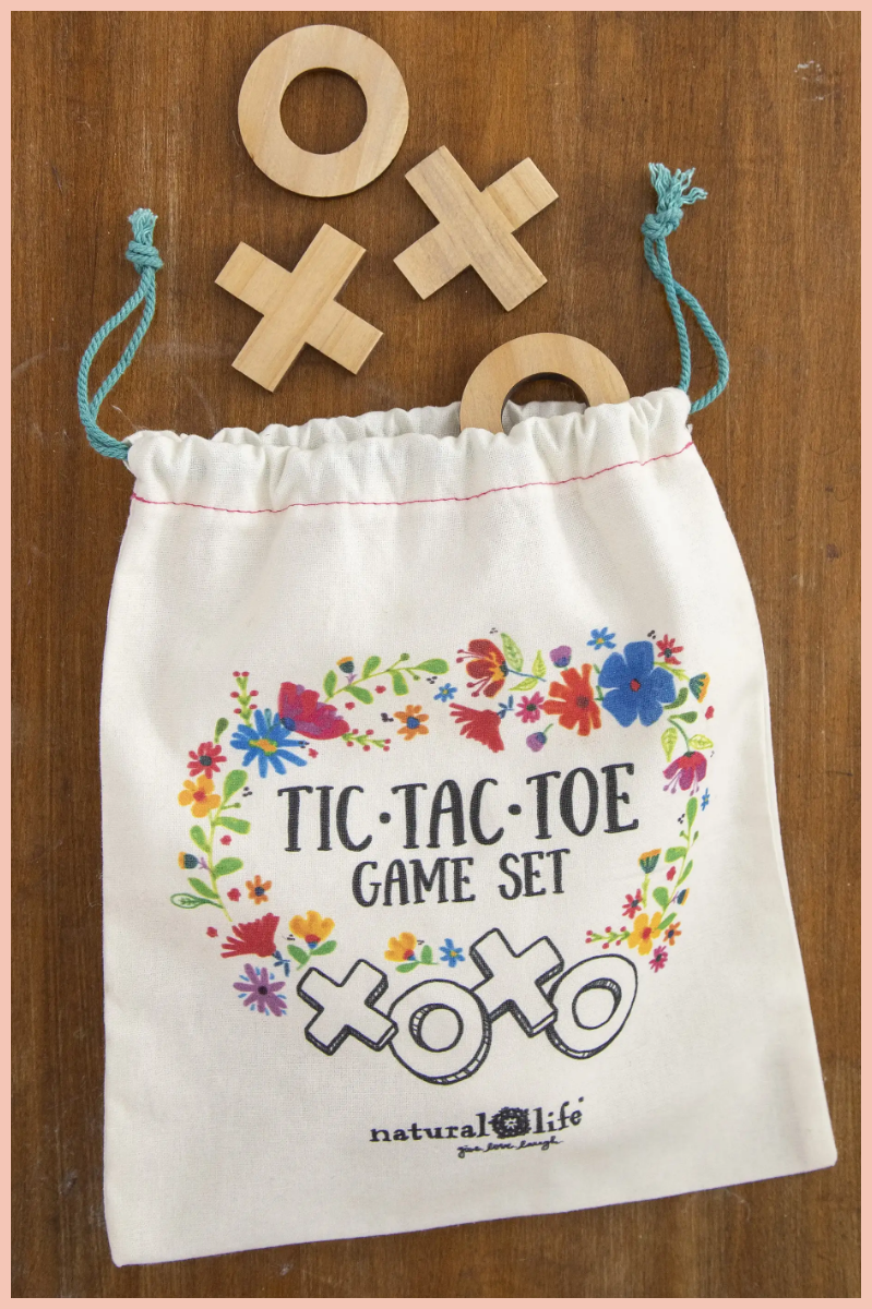 Wooden Tic Tac Toe Set | Natural Life