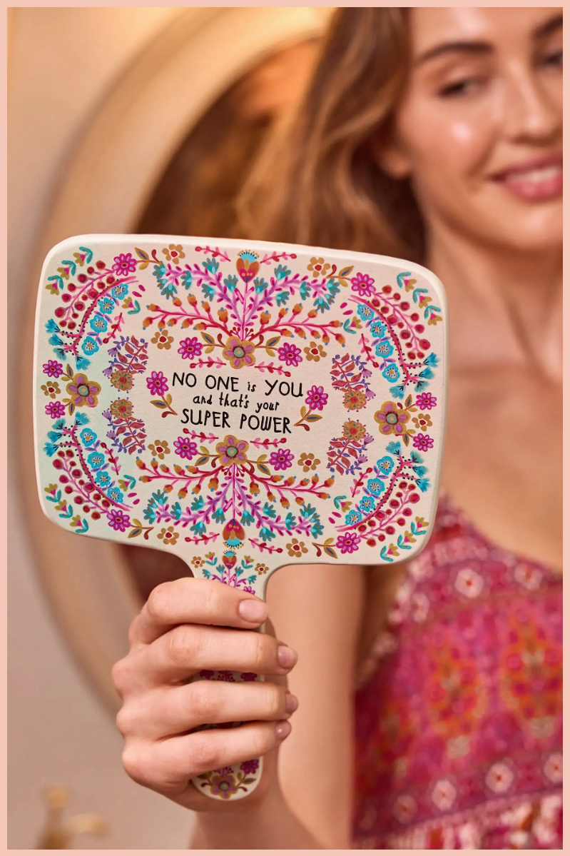 Wooden Hand Mirror | Natural Life