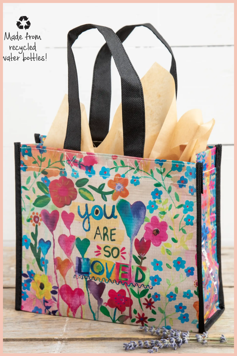 Medium Happy Bag | Natural Life | You Are So Loved