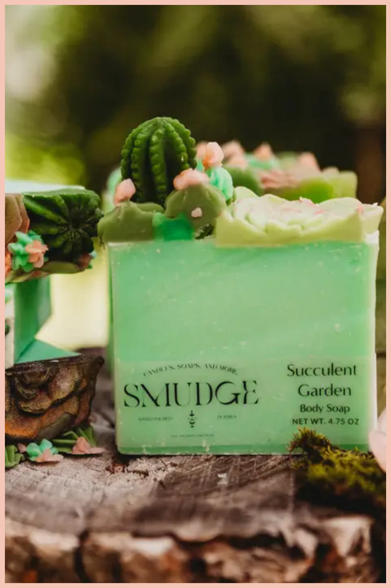 SUCCULENT GARDEN BODY SOAP | 4.75oz
